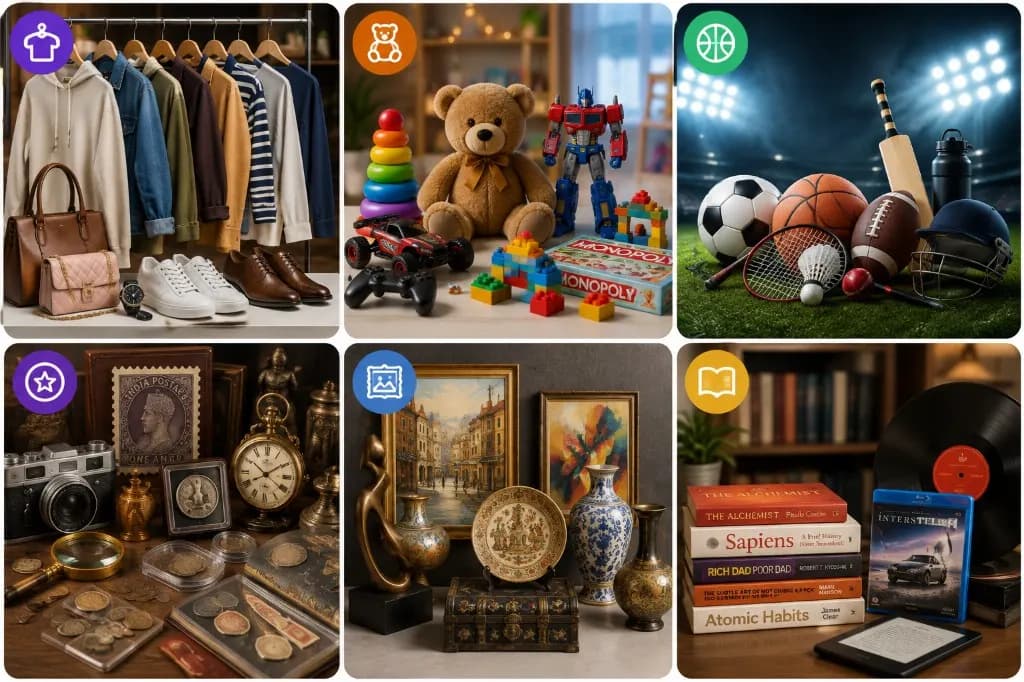 Listifys lifestyle and specialty categories